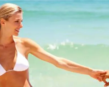 Full arms with hands and fingers waxing