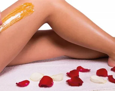 Half Leg waxing hair removal